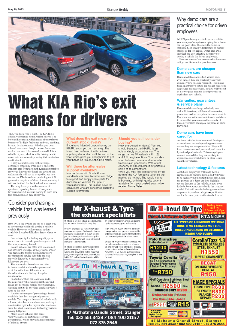 Stanger Weekly 19 May 2023 page 11