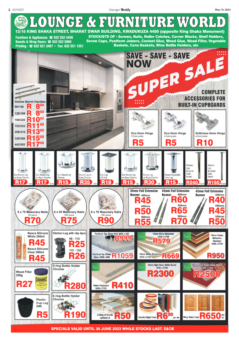 Stanger Weekly 19 May 2023 page 2