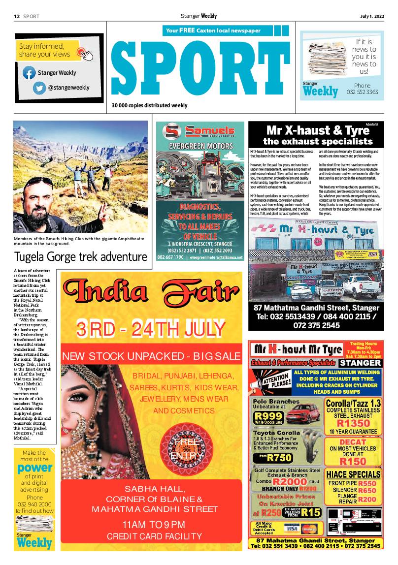 Stanger Weekly 1 July 2022 page 12