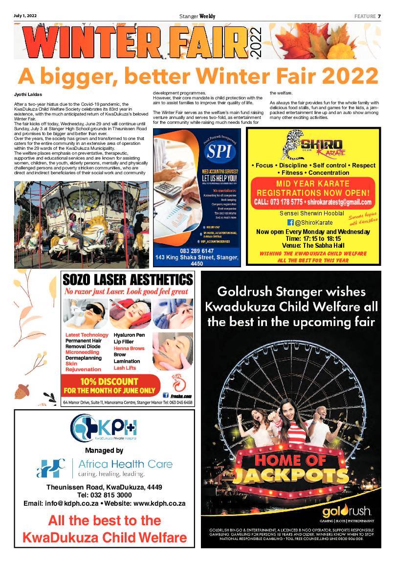 Stanger Weekly 1 July 2022 page 7