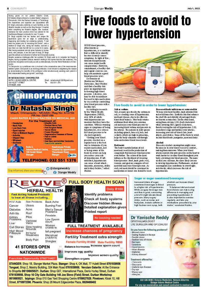 Stanger Weekly 1 July 2022 page 8