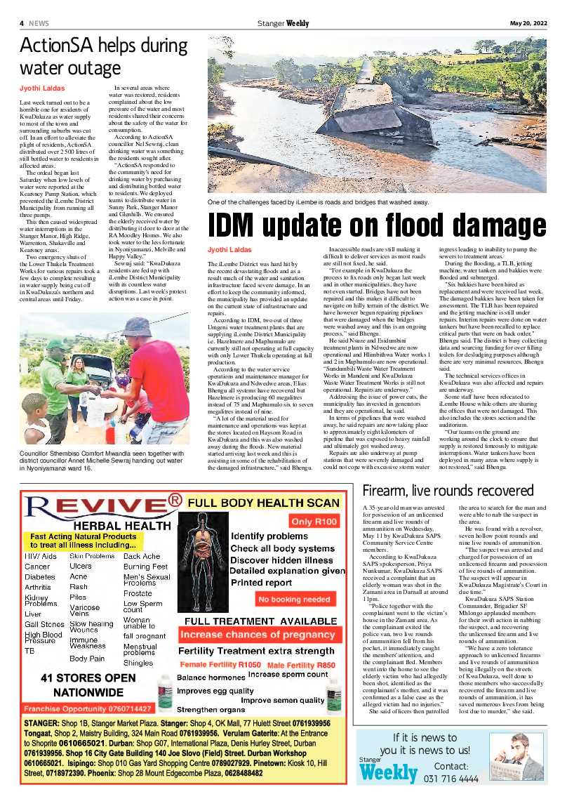 Stanger Weekly 20 May 2022 page 4