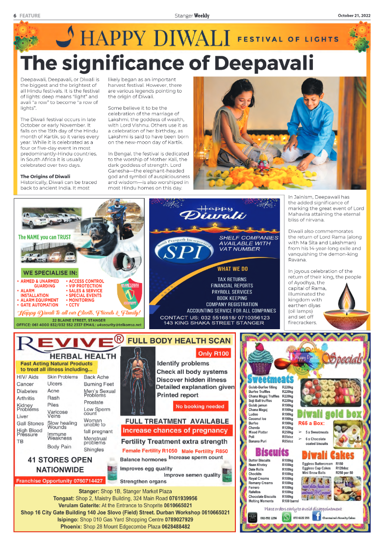 Stanger Weekly 21 October 2022 page 6