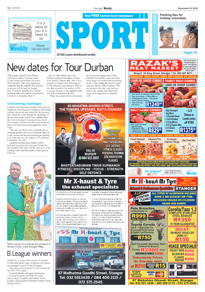 Stanger Weekly 23 December 2022 page 12