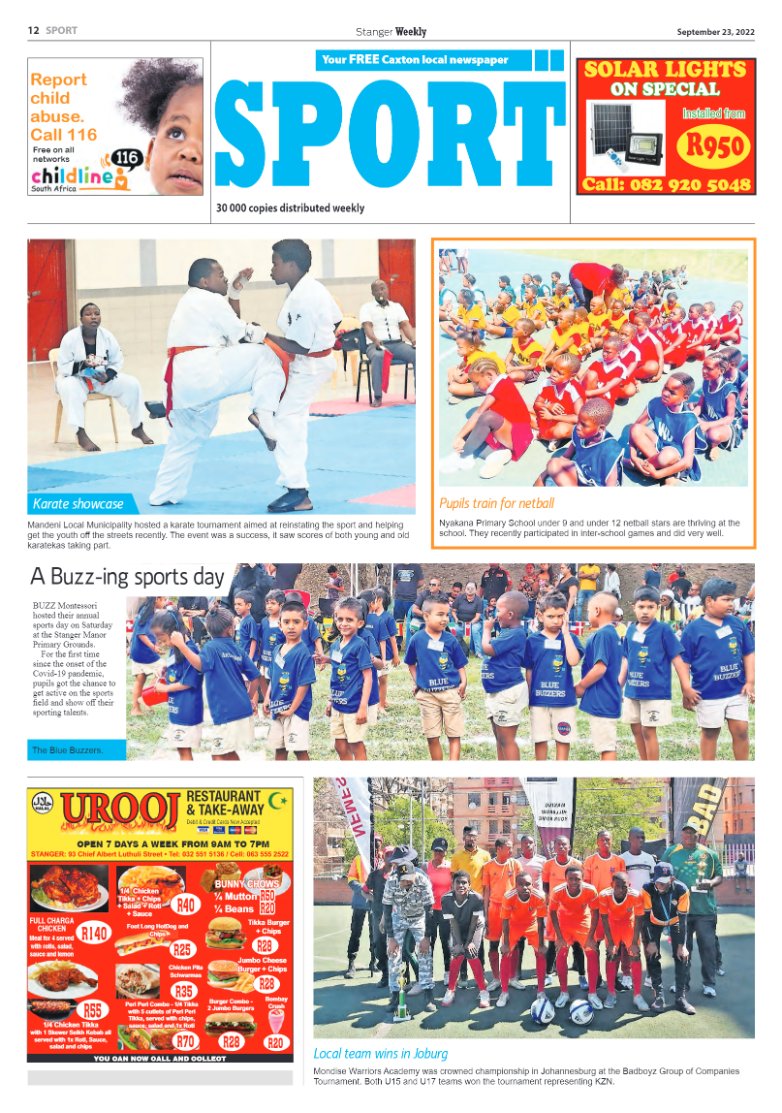 Stanger Weekly 23 September 2022 page 12