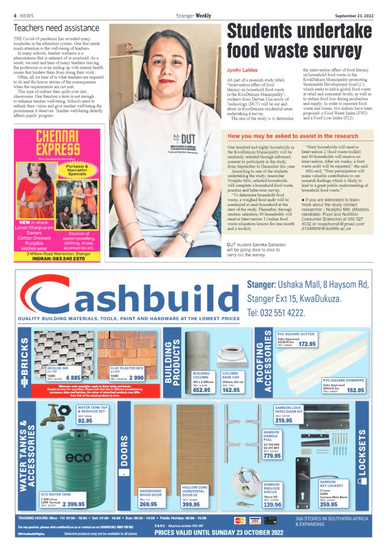 Stanger Weekly 23 September 2022 page 4