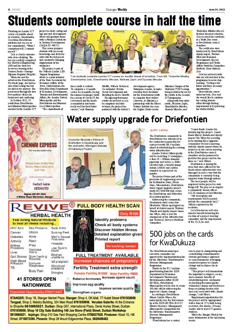 Stanger Weekly 24 June 2022 page 4