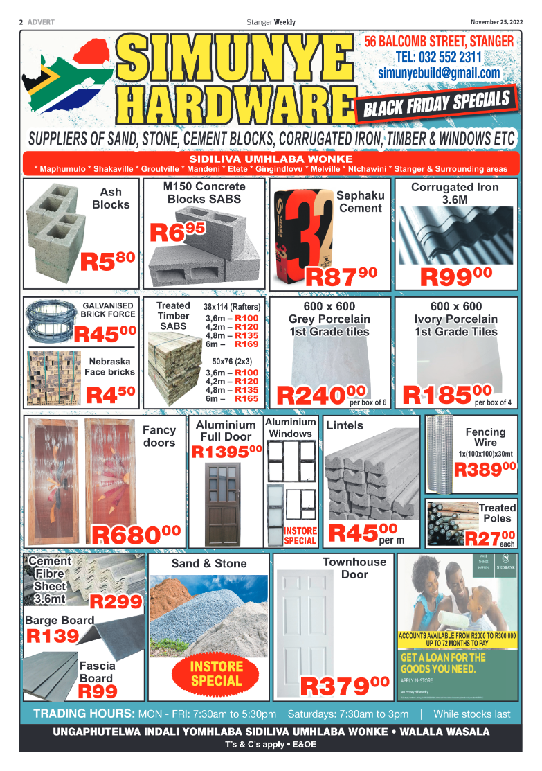Stanger Weekly 25 November 2022 page 2