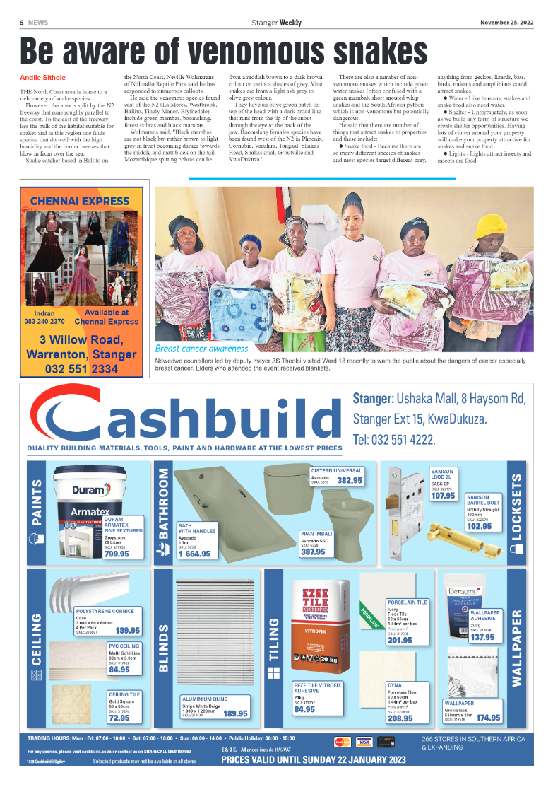 Stanger Weekly 25 November 2022 page 6