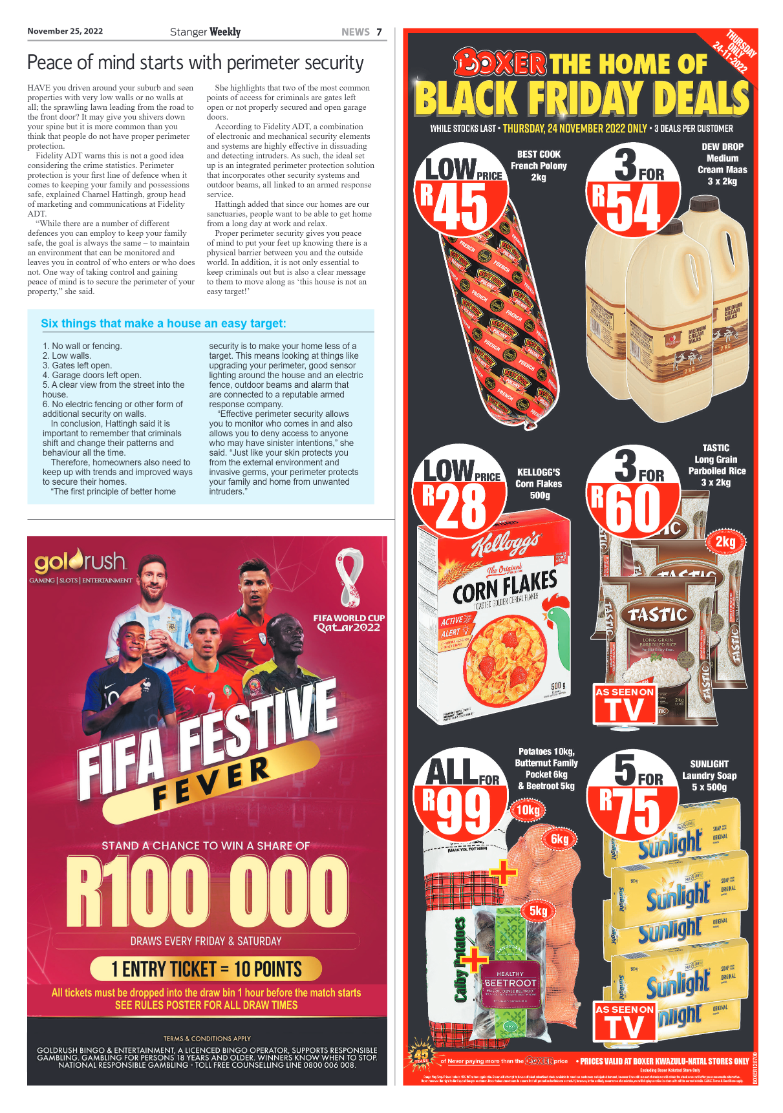 Stanger Weekly 25 November 2022 page 7
