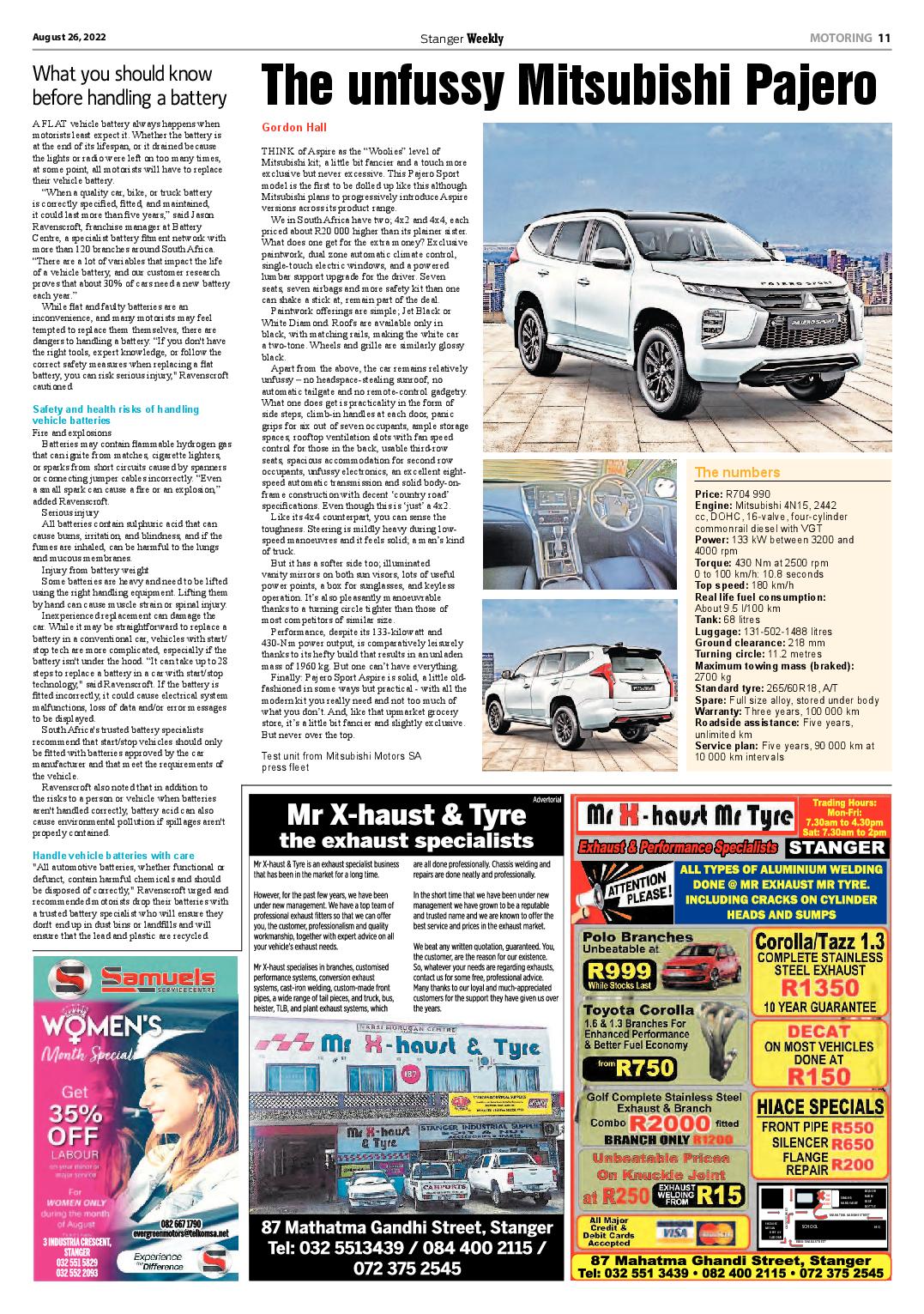 Stanger Weekly 26 August 2022 page 11