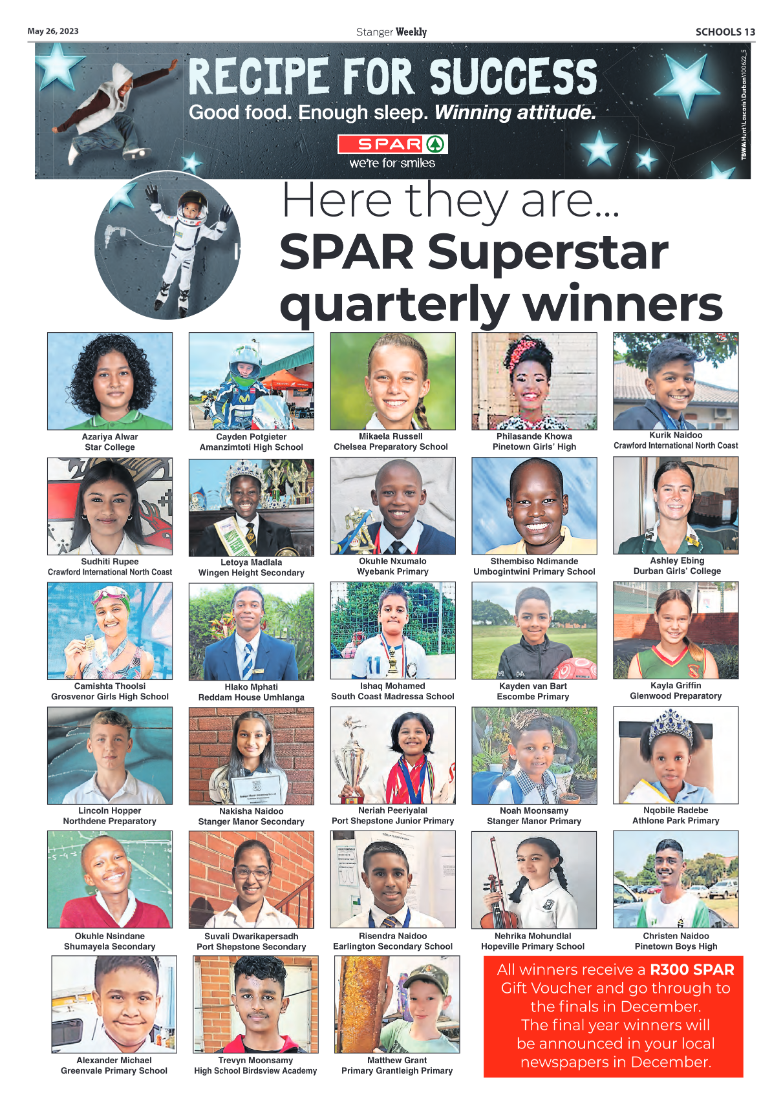 Stanger Weekly 26 May 2023 page 13