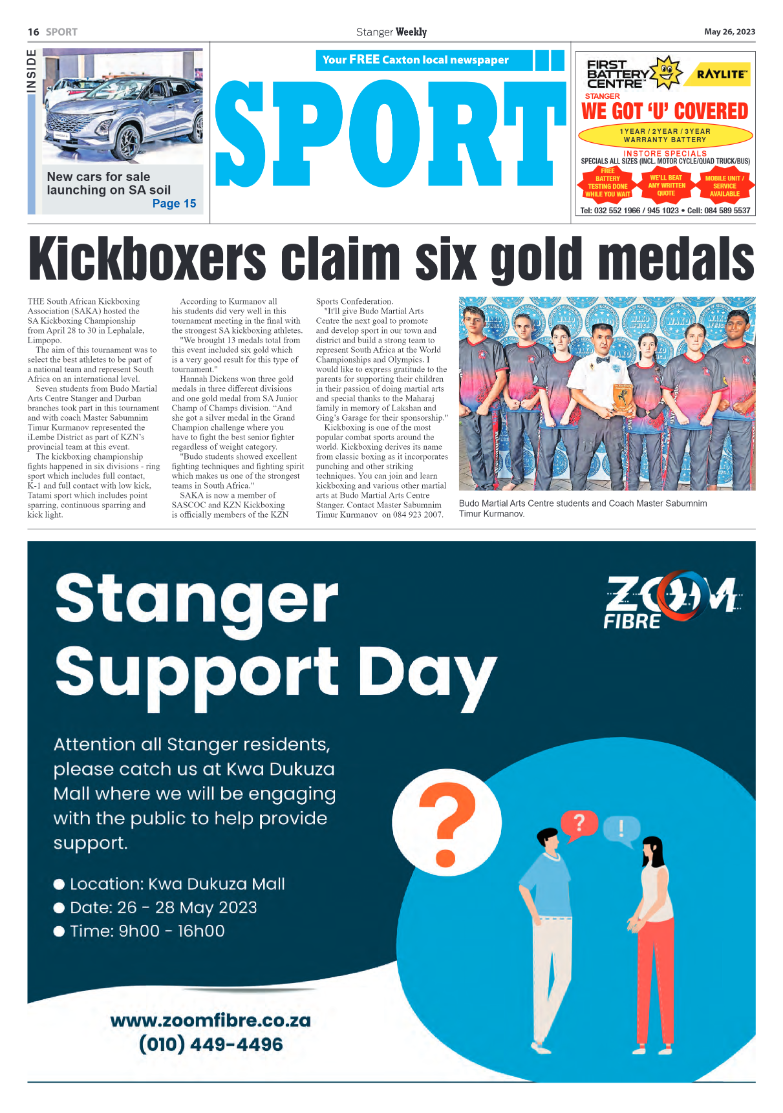 Stanger Weekly 26 May 2023 page 16
