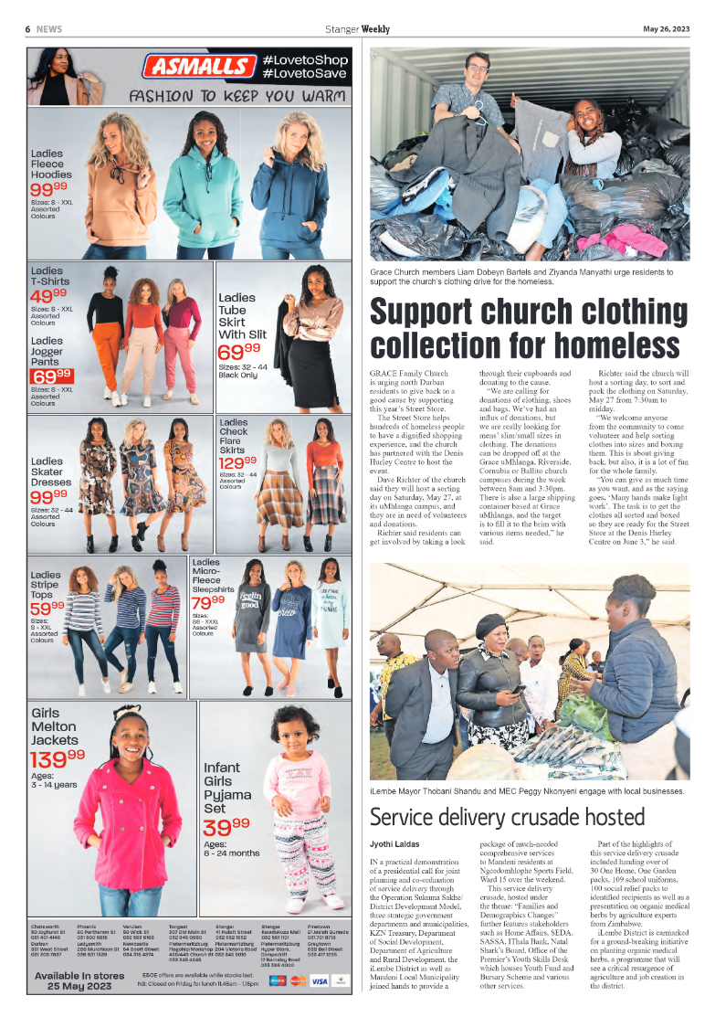 Stanger Weekly 26 May 2023 page 6