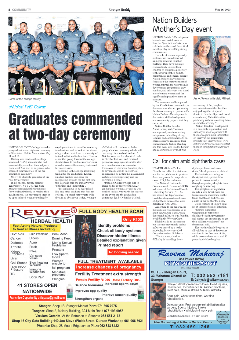 Stanger Weekly 26 May 2023 page 8