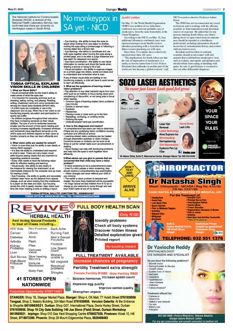 Stanger Weekly 27 May 2022 page 7