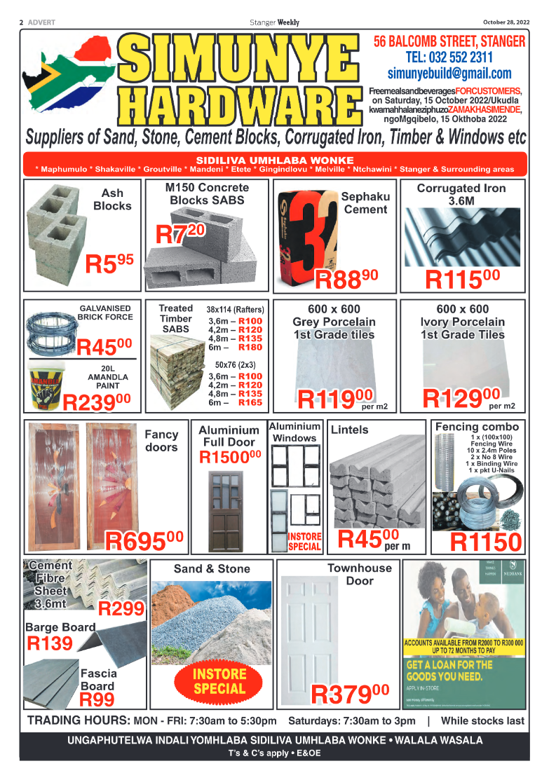 Stanger Weekly 28 October 2022 page 2