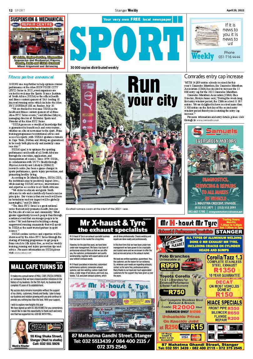 Stanger Weekly 29 April 2022 page 12
