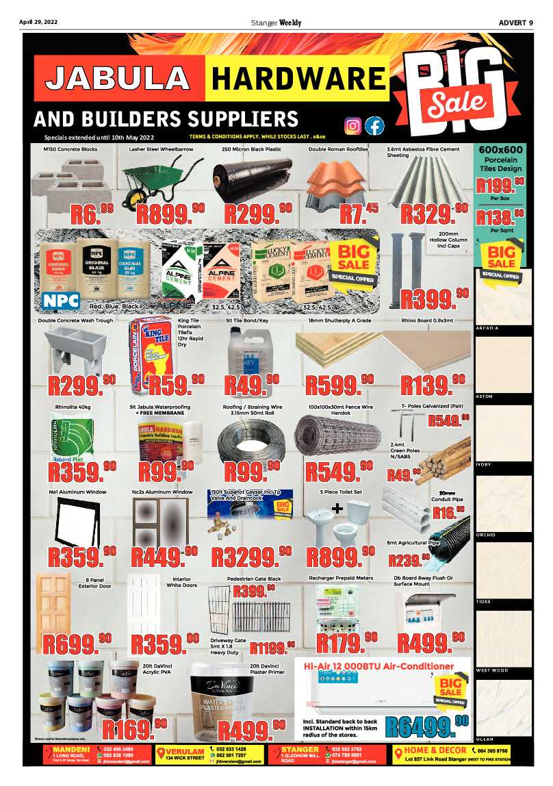 Stanger Weekly 29 April 2022 page 9