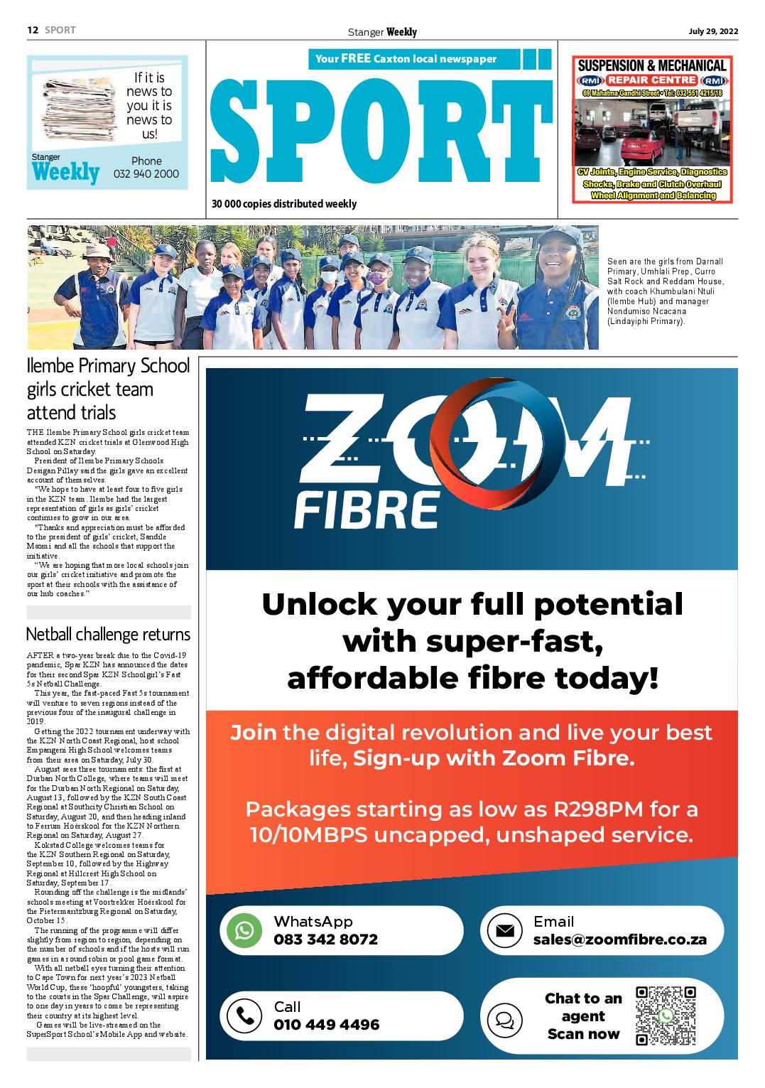 Stanger Weekly 29 July 2022 page 12