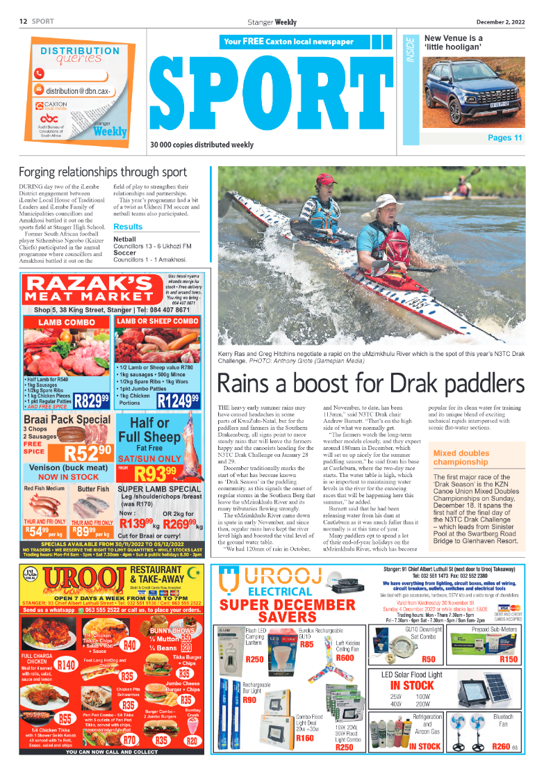 Stanger Weekly 2 December 2022 page 12
