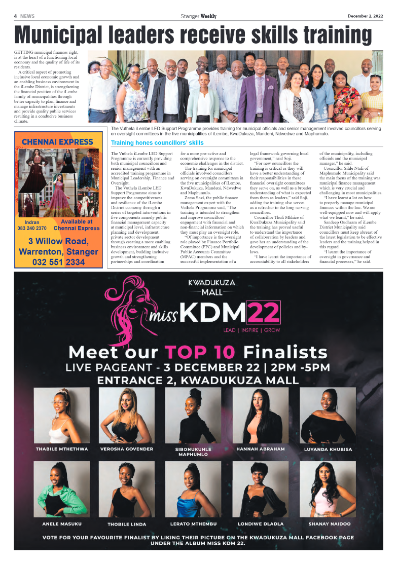 Stanger Weekly 2 December 2022 page 4