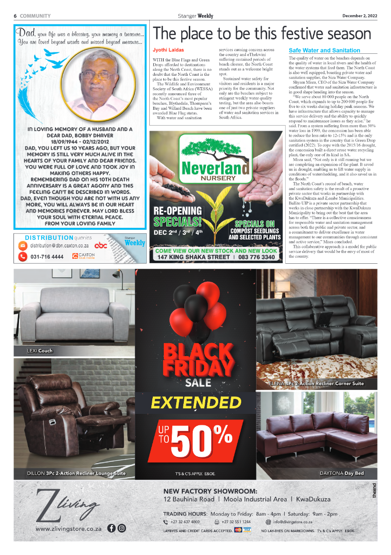 Stanger Weekly 2 December 2022 page 6