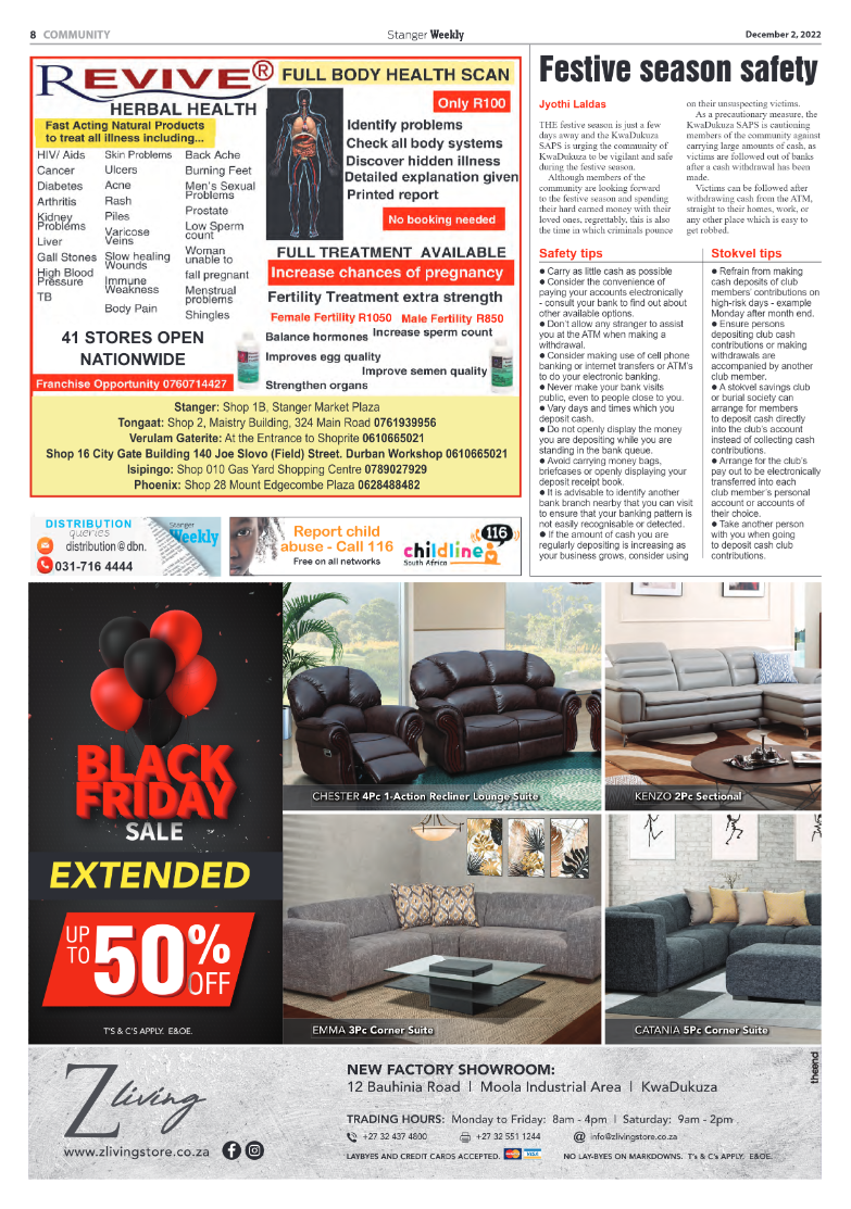 Stanger Weekly 2 December 2022 page 8