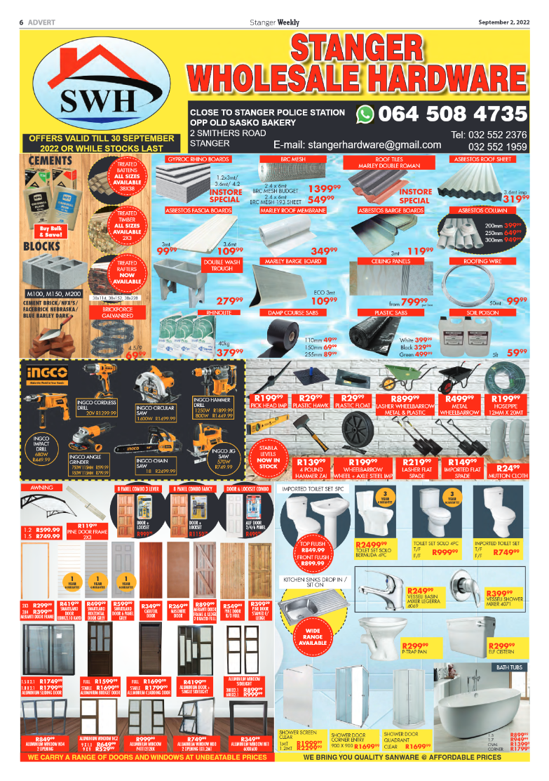 Stanger Weekly 2 September 2022 page 6