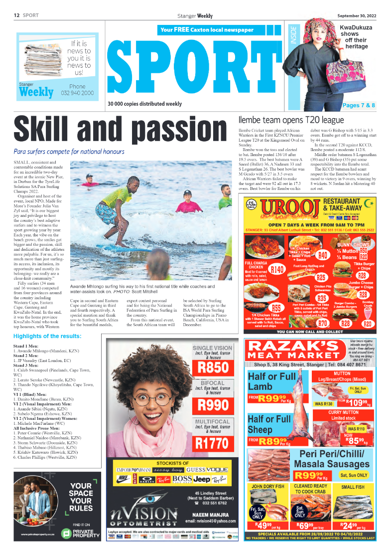 Stanger Weekly 30 September 2022 page 12