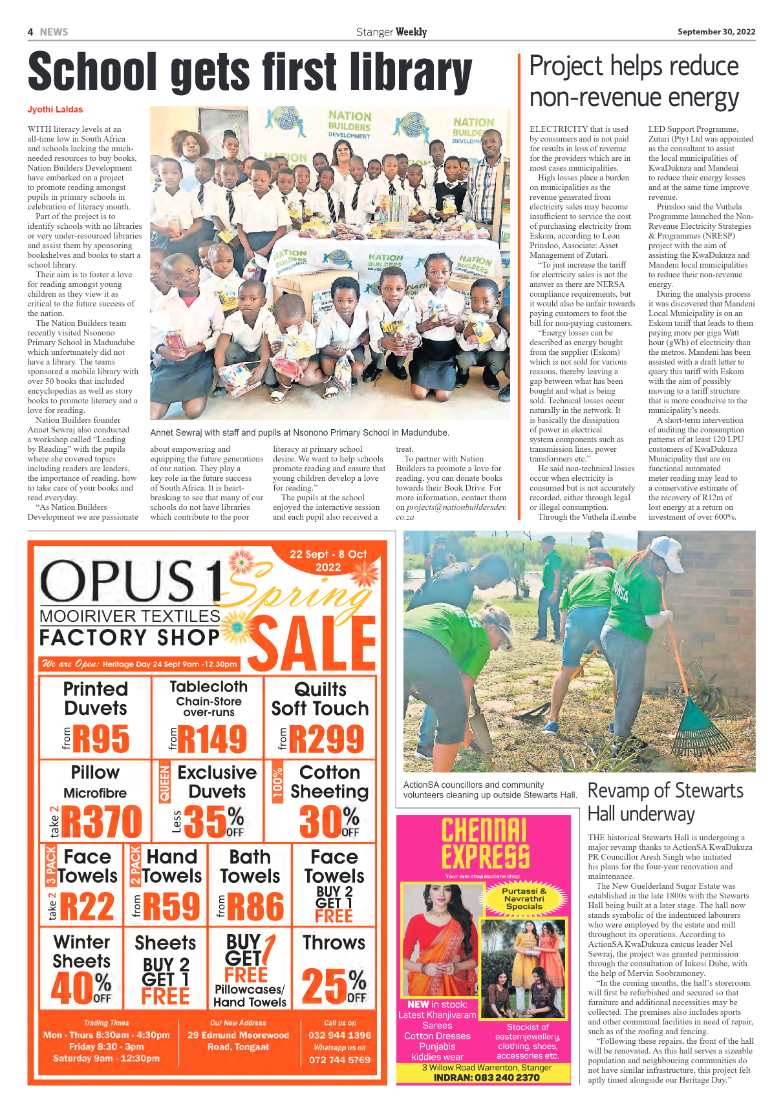 Stanger Weekly 30 September 2022 page 4