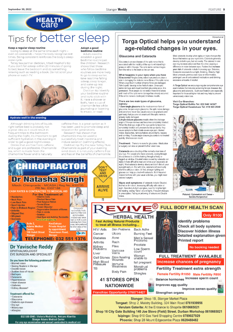 Stanger Weekly 30 September 2022 page 9