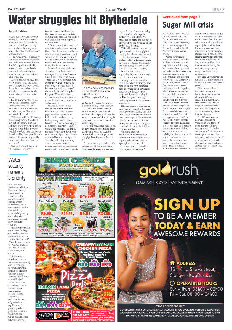 Stanger Weekly 31 March 2023 page 3