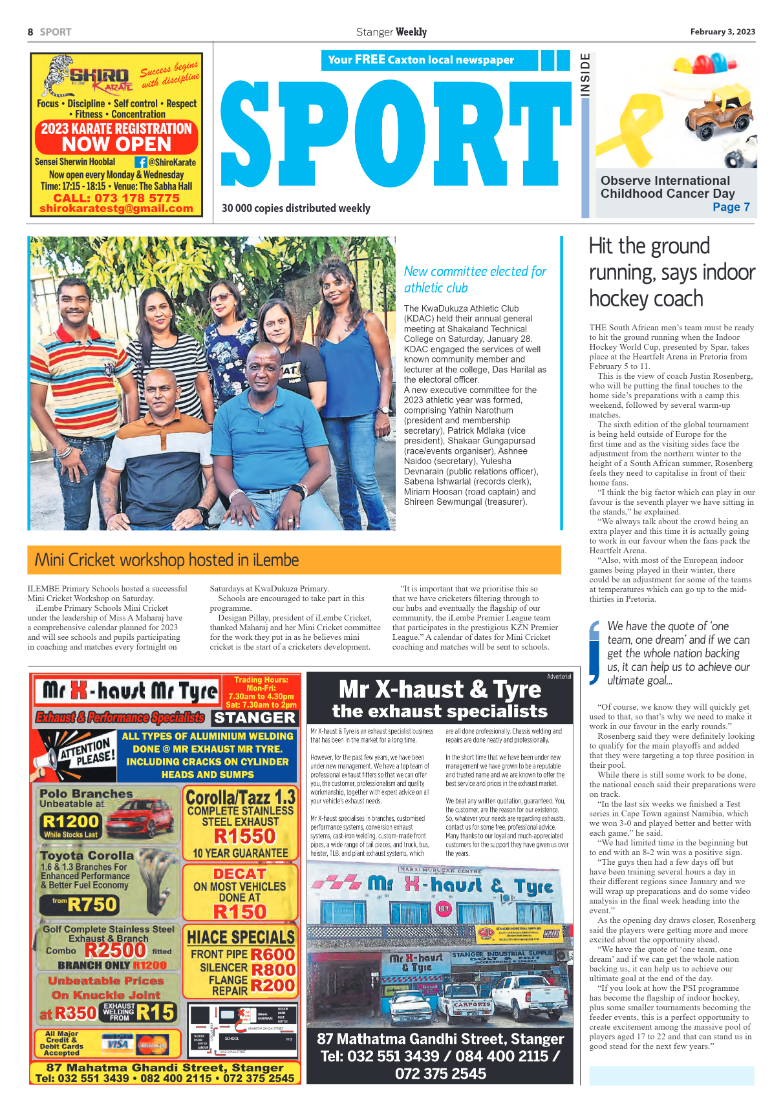 Stanger Weekly 3 February 2023 page 8