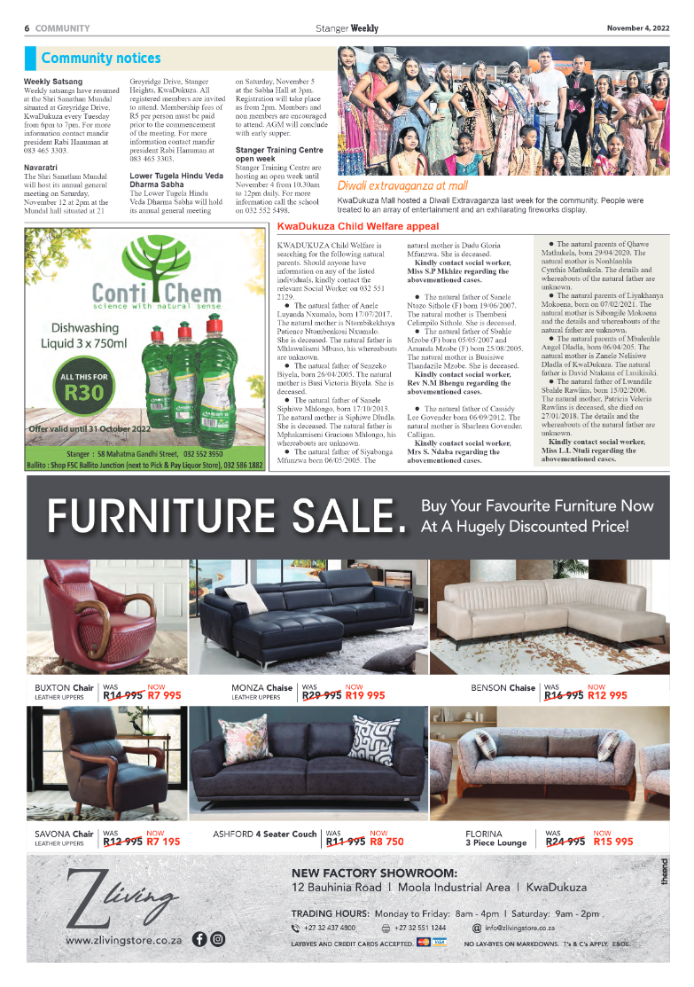 Stanger Weekly 4 November 2022 page 6
