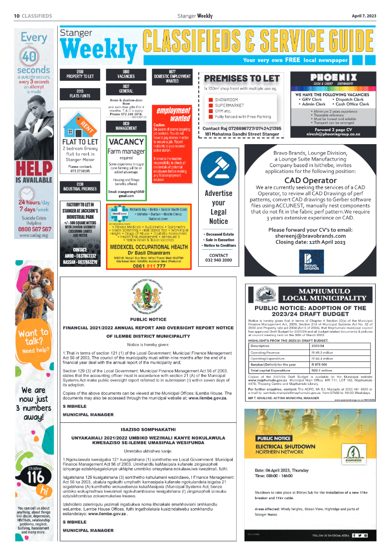 Stanger Weekly 7 April 2023 page 10