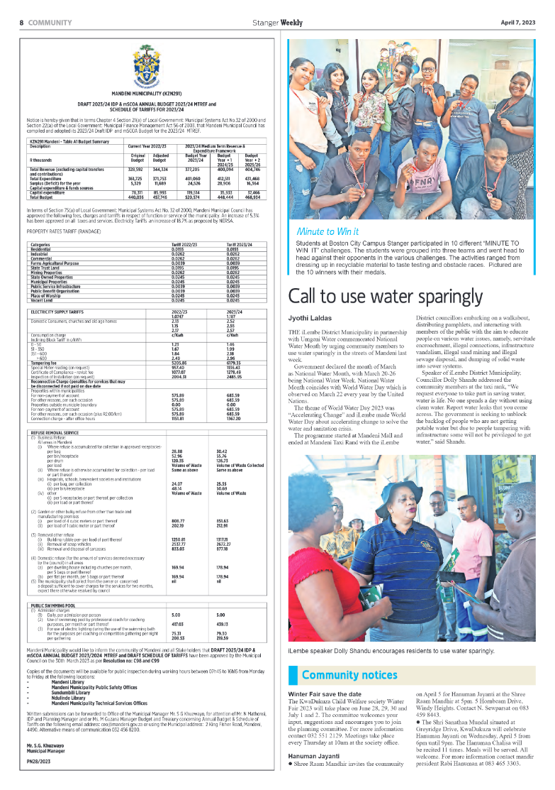 Stanger Weekly 7 April 2023 page 8
