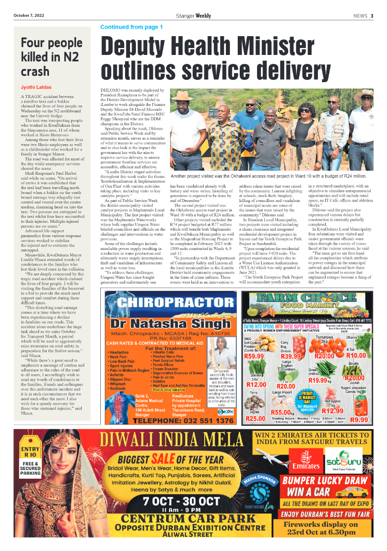 Stanger Weekly 7 October 2022 page 3