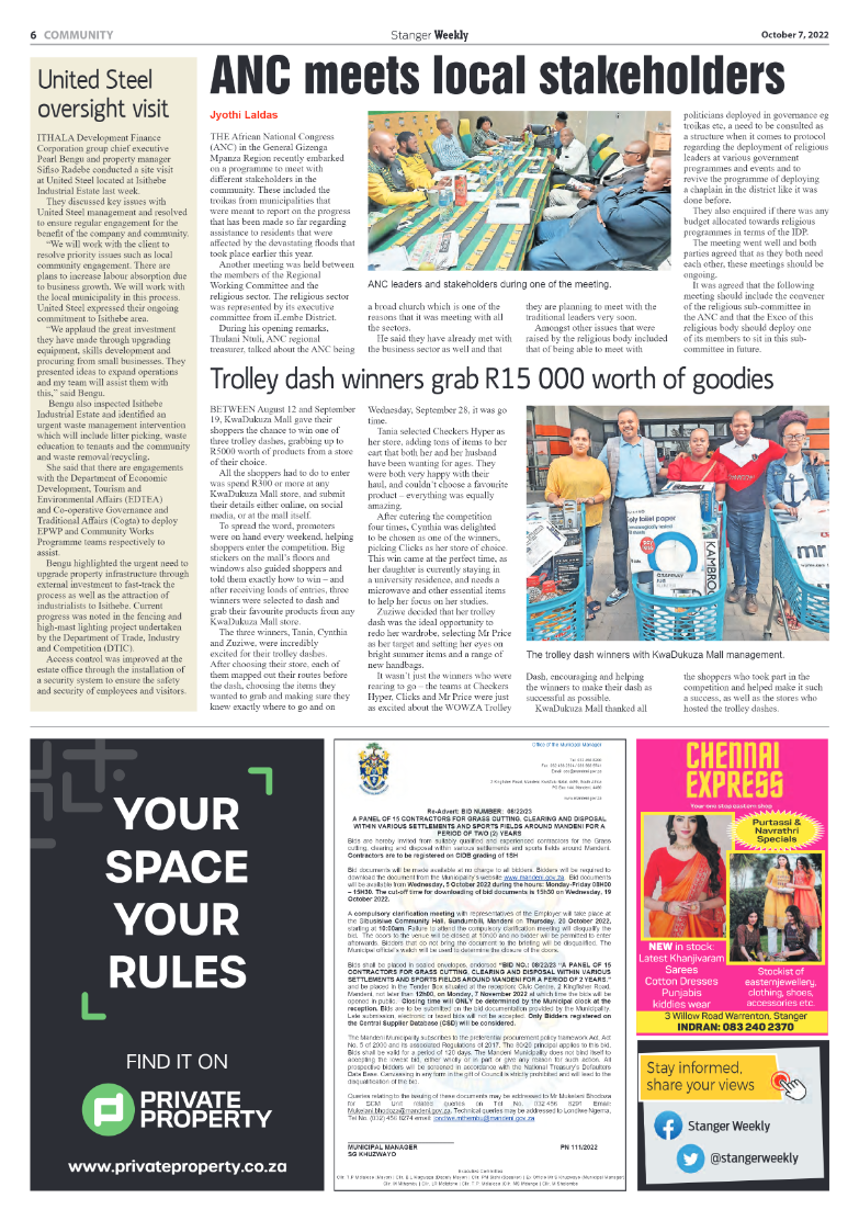 Stanger Weekly 7 October 2022 page 6