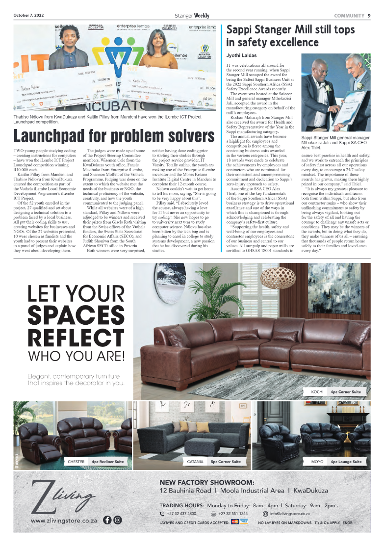 Stanger Weekly 7 October 2022 page 9