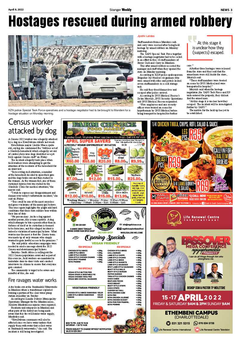 Stanger Weekly 8 April 2022 page 3