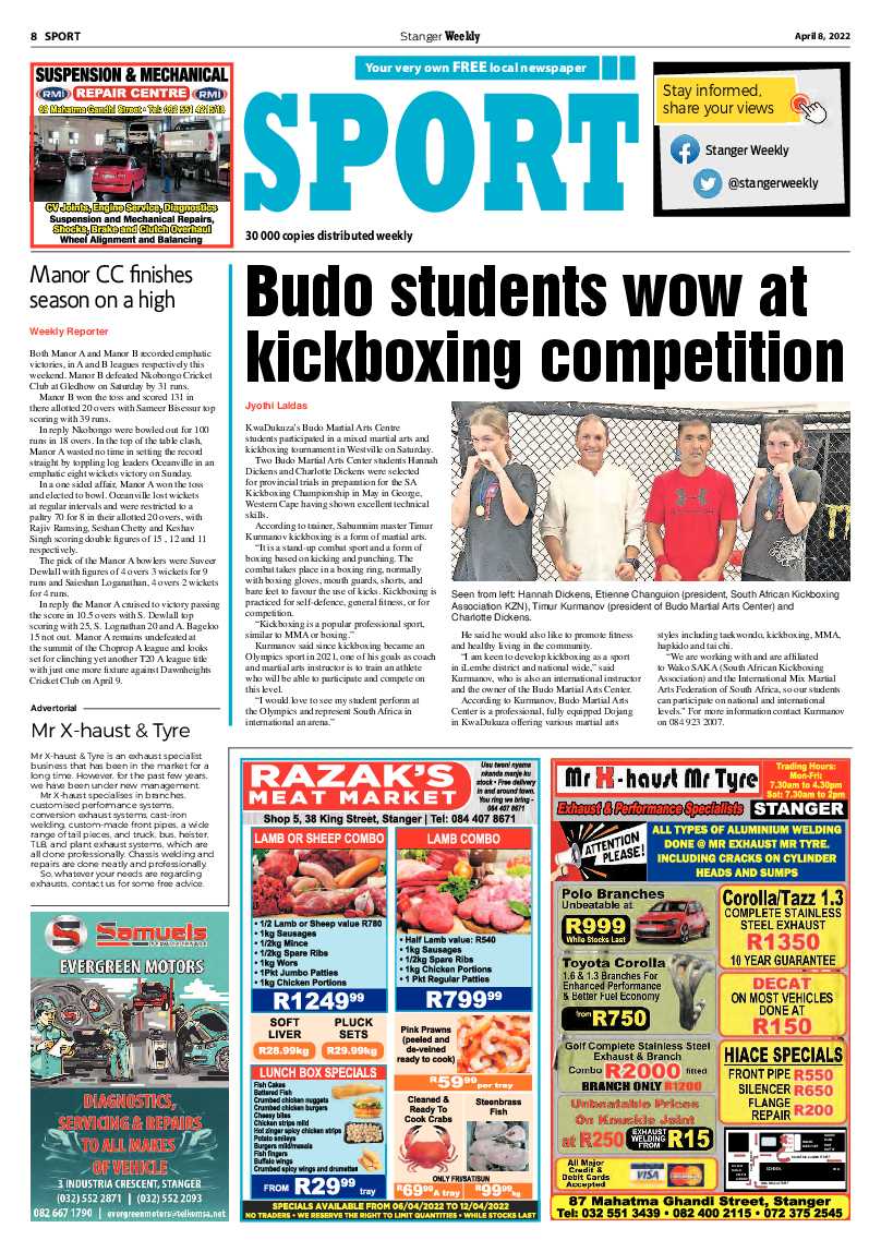 Stanger Weekly 8 April 2022 page 8