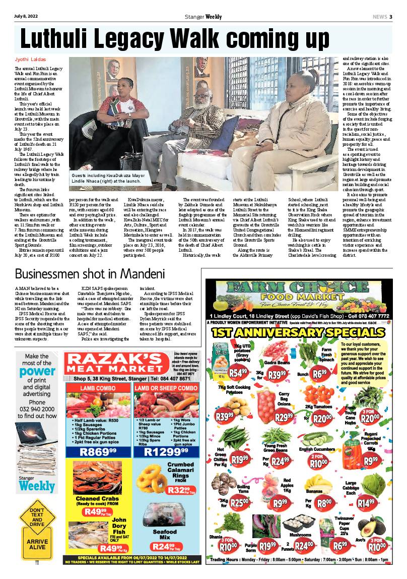 Stanger Weekly 8 July 2022 page 3