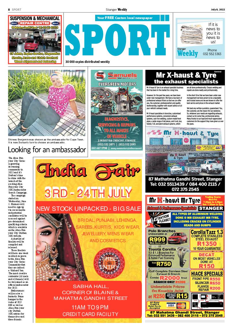 Stanger Weekly 8 July 2022 page 8