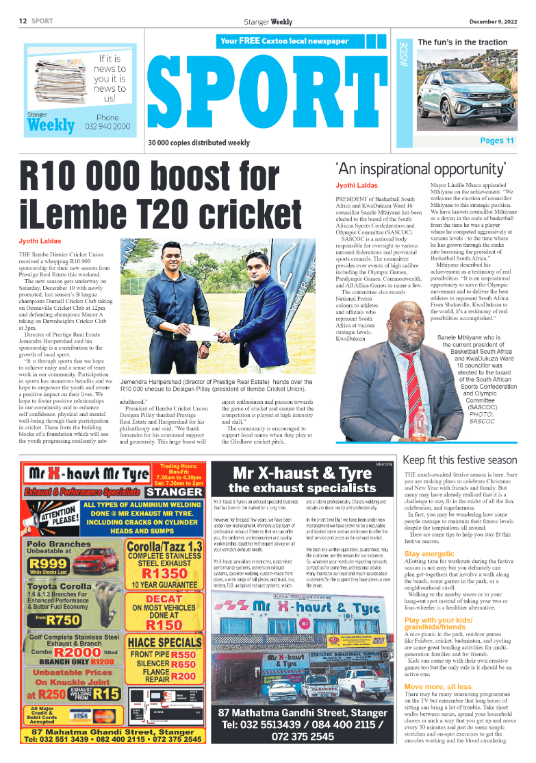 Stanger Weekly 9 December 2022 page 12