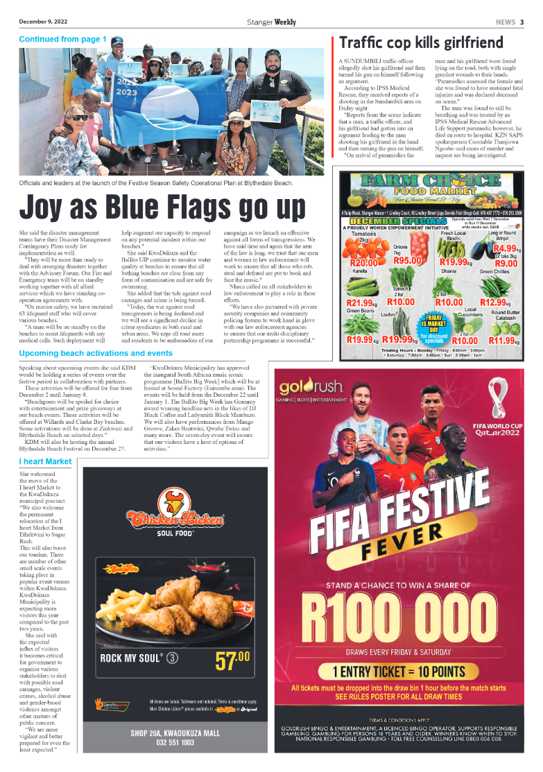 Stanger Weekly 9 December 2022 page 3