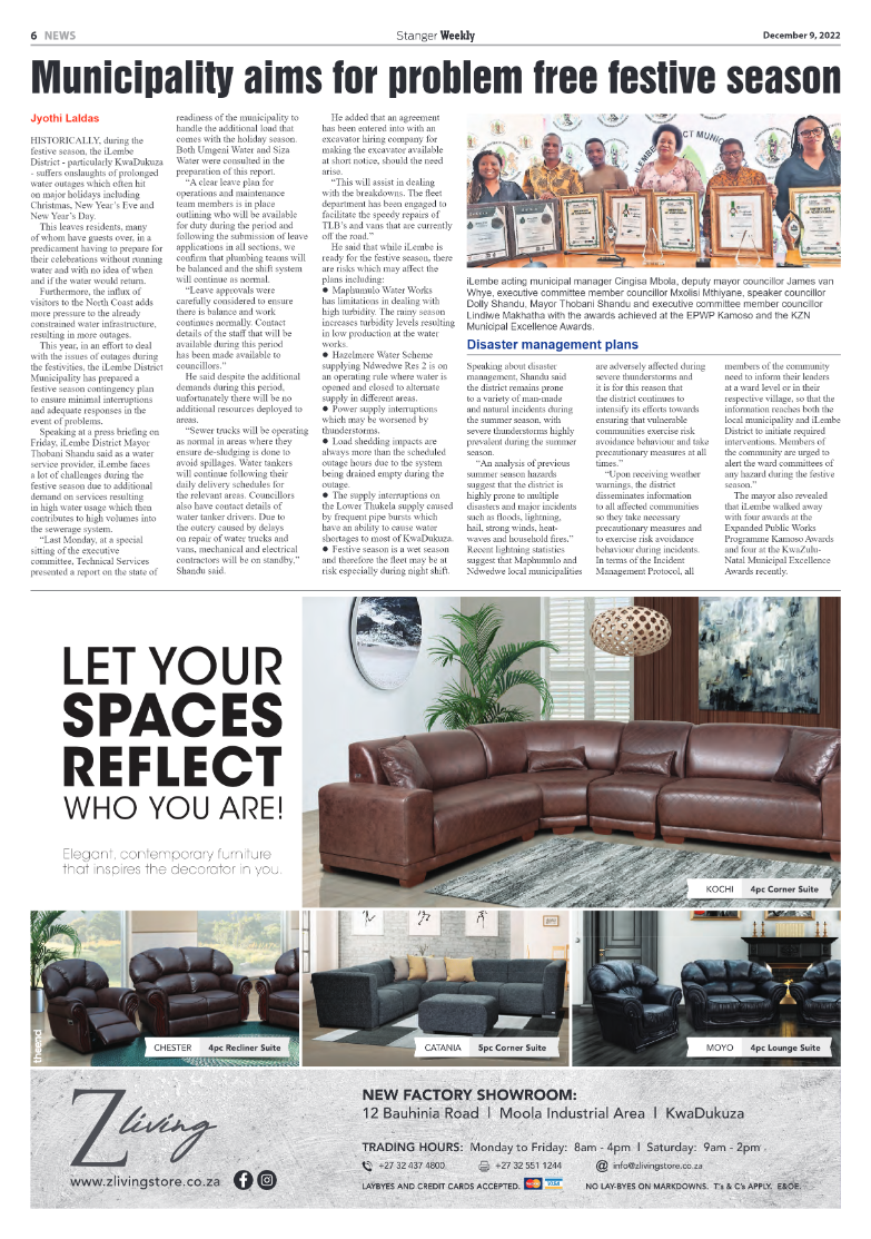 Stanger Weekly 9 December 2022 page 6