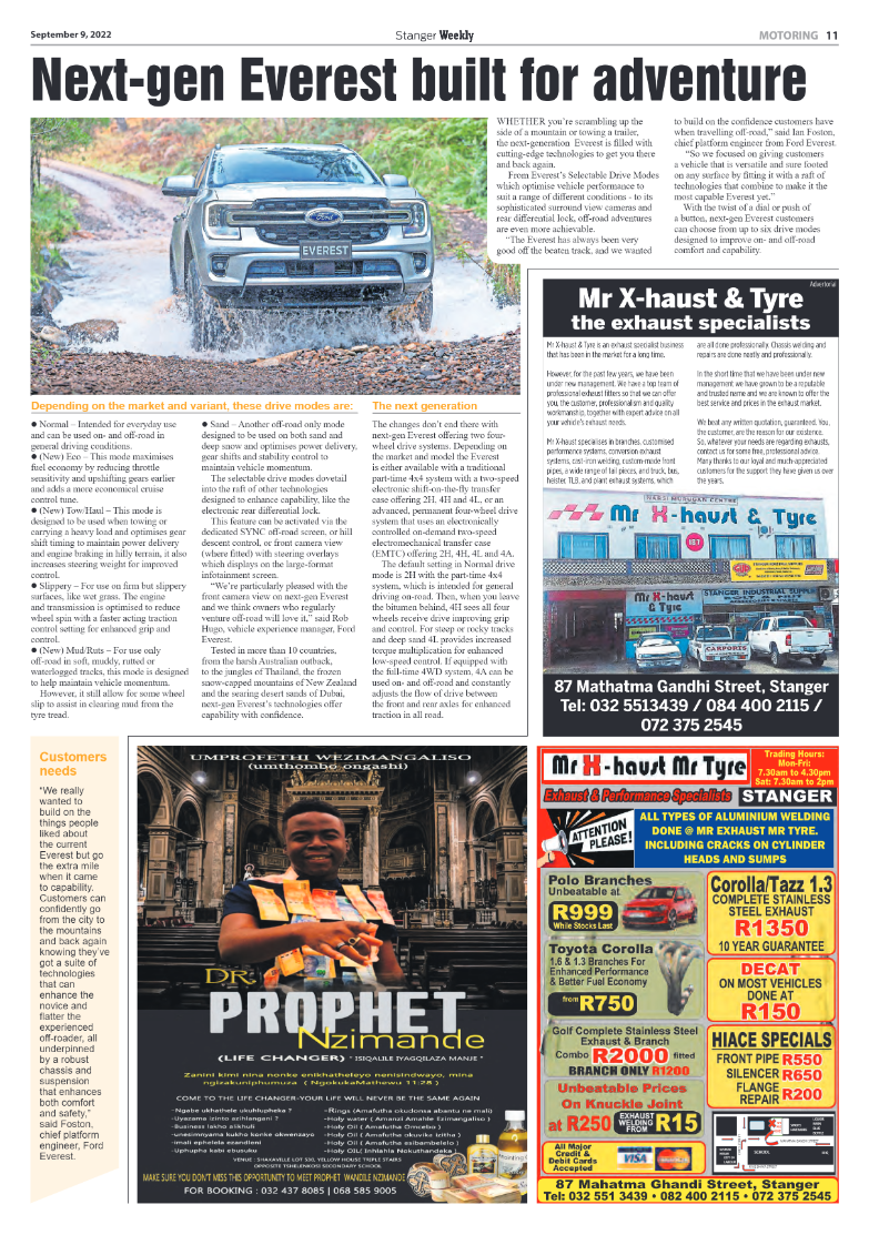 Stanger Weekly 9 September 2022 page 11
